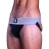 GB2 Classic Jock Jockstrap Grey/Black (T0266)