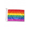 Boat Flag Rainbow Gay Pride