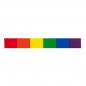 Rainbow Pride Aufkleber / Sticker 1,3 x 9,5cm / 0.5 x 3.7 inch