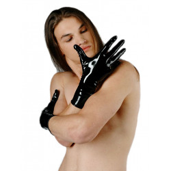 Fetisso Gloves Short Black (T3560)