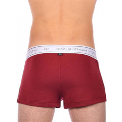 2Eros Core Series 2 Boxer Shorts Underwear Cabernet (T6129)