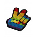 Rainbow Victory Ironing Patch