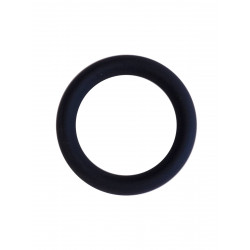 Rude Rider Silicone Cock Ring Black (T6256)