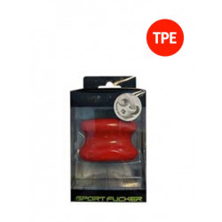 Sport Fucker TPE Muscle Ball Stretcher Red (T6940)