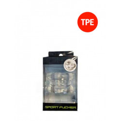 Sport Fucker TPE Muscle Ball Stretcher Clear (T6943)