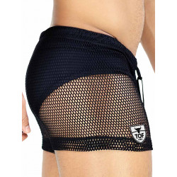 TOF Paris Ibiza Swim Shorts Swimwear Black (T7106)