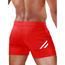 TOF Paris Shorts Red/White (T7112)