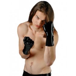 Fetisso Gloves Short Black (T3560)