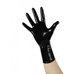 Fetisso Gloves Short Black (T3560)