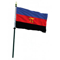 Polyamory Pride Hand Flag / Handflagge (T7772)