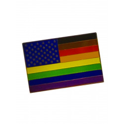Pin Pride Flag with Stars (T7748)