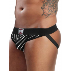 GBGB Alexander Jockstrap Underwear Black/White (T7668)