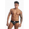 GBGB Alexander Jockstrap Underwear Black/White (T7668)