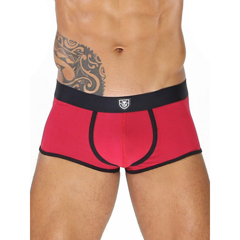 ToF Paris Alpha Boxer Underwear Red/Black (T7923) ToF Paris Alpha Boxer Underwear Red/Black (T7923)