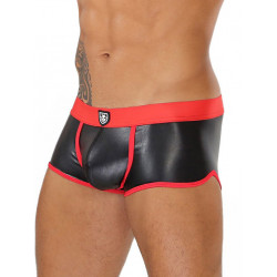 ToF Paris Fetish Boxer Underwear Black/Red (T7914)