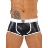 ToF Paris Fetish Boxer Underwear Black/White (T7913)