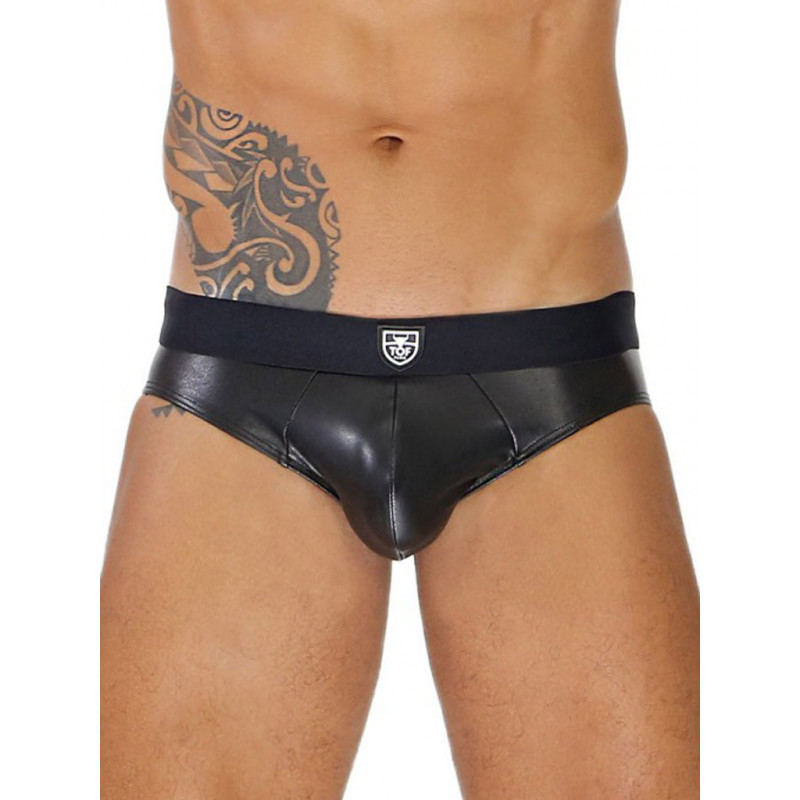 ToF Paris Fetish Brief Underwear Black (T7911) ToF Paris Fetish Brief Underwear Black (T7911)
