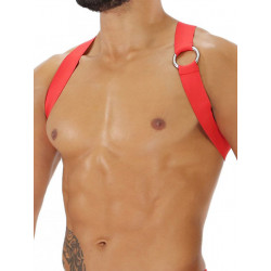 ToF Paris Party Boy Elastic Harness Red (T7931)