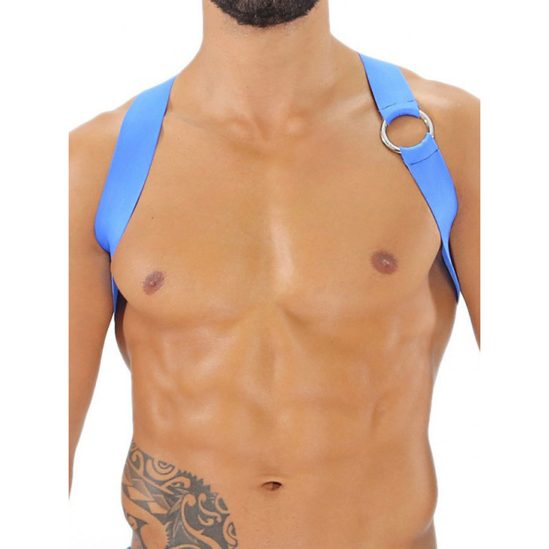 ToF Paris Party Boy Elastic Harness Blue (T7933) ToF Paris Party Boy Elastic Harness Blue (T7933)