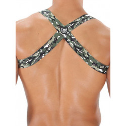 ToF Paris Party Boy Elastic Harness Camo Khaki (T7934) ToF Paris Party Boy Elastic Harness Camo Khaki (T7934)