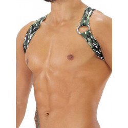 ToF Paris Party Boy Elastic Harness Camo Khaki (T7934) ToF Paris Party Boy Elastic Harness Camo Khaki (T7934)