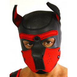 Rude Rider Neoprene Puppy Hood Red (T7273)