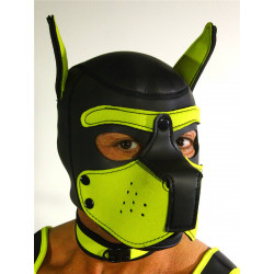 Rude Rider Neoprene Puppy Hood Yellow (T7272)