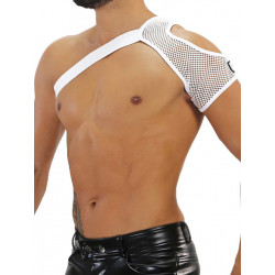 ToF Paris Mesh Shoulder Harness White (T7936)