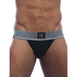 GB2 Classic Jock Jockstrap Grey/Black (T0266)