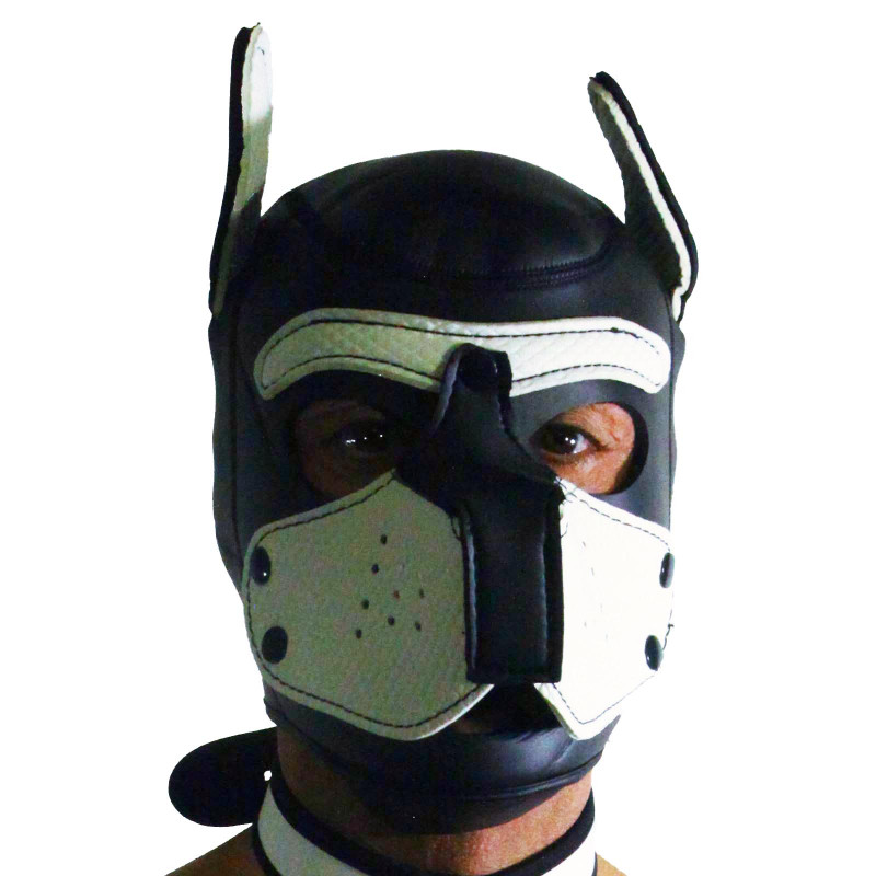 Rude Rider Neoprene Puppy Hood White (T7275) Rude Rider Neoprene Puppy Hood White (T7275)