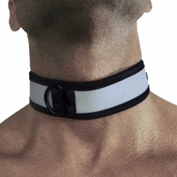 Rude Rider Neoprene Puppy Collar Grey (T7267)