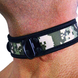 Rude Rider Neoprene Puppy Collar Camo (T7270)