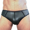 Rude Rider Neoprene Briefs Open Back Bottoms Black (T7474)