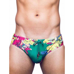 2Eros Print Swimwear Brief Fleur (T8131)