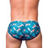 2Eros Print Swimwear Brief Monstera (T8163)