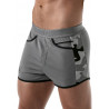 ToF Paris Camo Gym Shorts Grey (T8175)