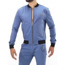 ToF Paris Fashion Jacket Blue (T8206)