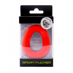 Sport Fucker Liquid Silicone Hero Ring Red (T8334)