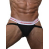 AMU Pure Jockstrap Underwear Black (T8304)