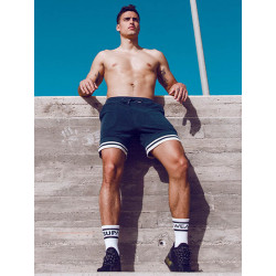 Supawear Terry Toweling Shorts Navy (T8391)