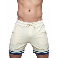 Supawear Terry Toweling Shorts Off White (T8392)