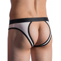 Manstore Jock Brief M811 Underwear White (T6374)