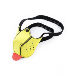 Rude Rider Puppy Face Mask Neoprene Yellow (T8358) Rude Rider Puppy Face Mask Neoprene Yellow (T8358)