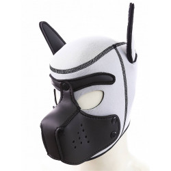 Rude Rider Neoprene Puppy Hood White/Black (T7722)