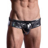 Manstore Beach Cheeky Brief M2196 Swimwear Black (T8526)