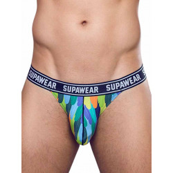 Supawear POW Thong Underwear Peacock (T8540)