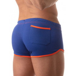 ToF Paris Mesh Shorts Royal Blue/Orange (T8428) ToF Paris Mesh Shorts Royal Blue/Orange (T8428)