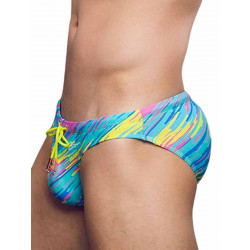 2Eros Signature Swimwear Swim Briefs Flash Yellow (T8611)