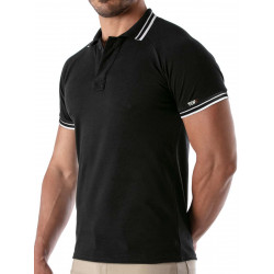 ToF Paris Patriot Polo T-Shirt Black (T8666)