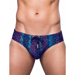 2Eros Print Swimwear Brief Viper (T8724)